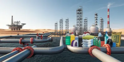 Illustration petrochemical