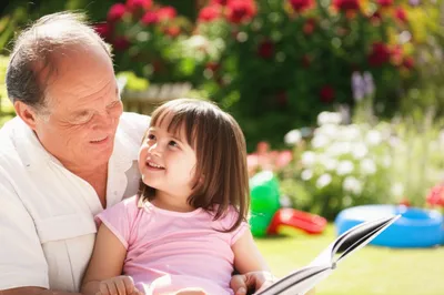 Illustration grandparents