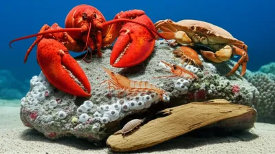 Illustration crustacea