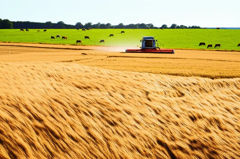 Визуальная иллюстрация слова «crops» - Культуры, урожай