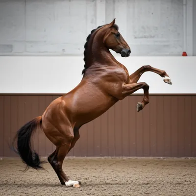 Illustration courbette