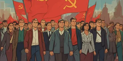 Illustration bolsheviks