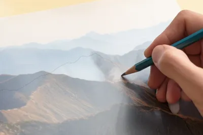 Illustration delineated