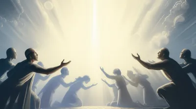 Illustration pray - Image 1