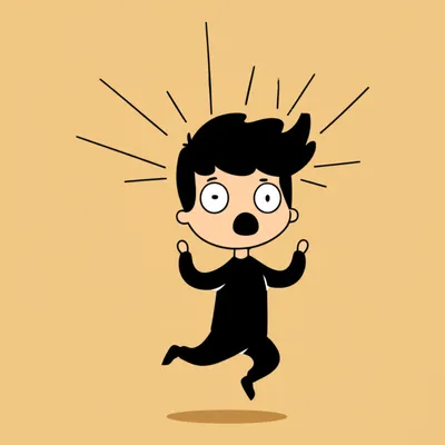 Illustration exclamation - Image 1