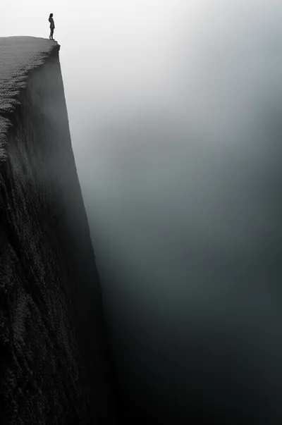 Illustration precipitous