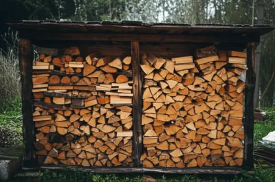 Illustration woodshed - Image 1