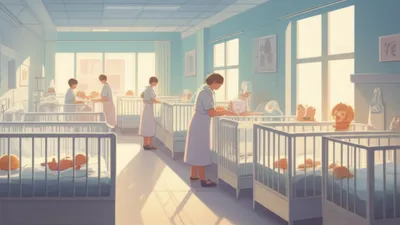 Illustration creche - Image 1