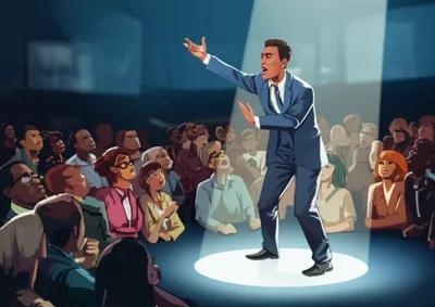 Illustration megaphone - Image 1