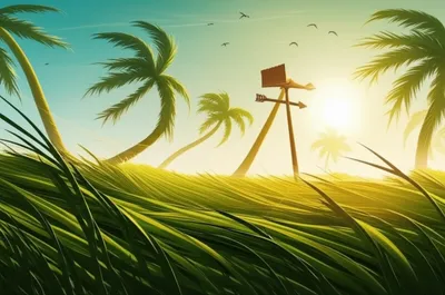 Illustration southerly