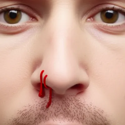 Illustration nosebleeds