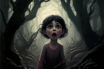 Illustration shrieks