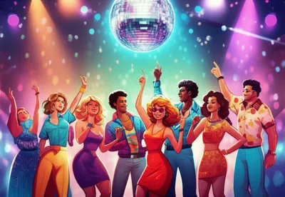 Illustration discoed