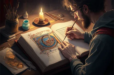 Illustration illuminated - Image 1