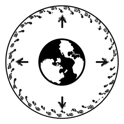 Illustration compass - Image 1