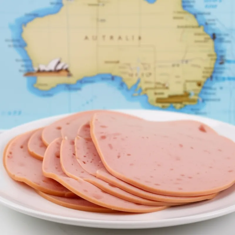 Illustration visuelle du mot « devon » - Saucisse de viande transformée