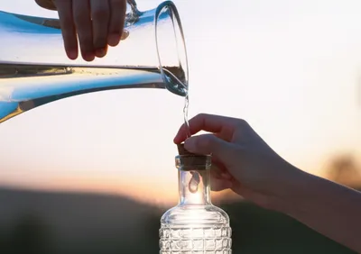 Illustration bottled