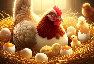 Illustration oviparous