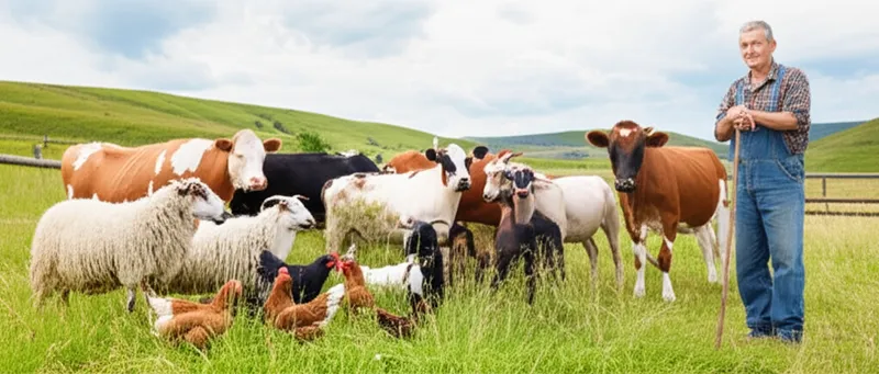 Ilustración visual de la palabra "herd" - Rebaño