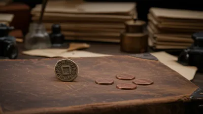 Illustration threepence - Image 1