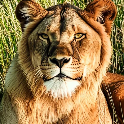 Illustration lioness - Image 1