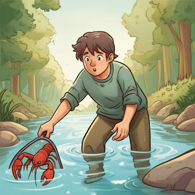 Illustration crayfish - Image 1
