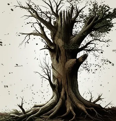 Illustration damaging