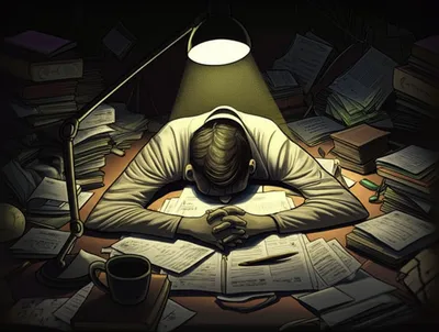 Illustration laborious - Image 1