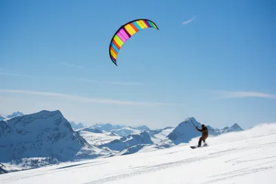 Illustration kiteboarding - Image 1