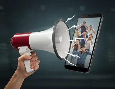 Illustration shouting - Image 1