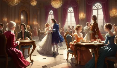 Illustration courtly - Image 1