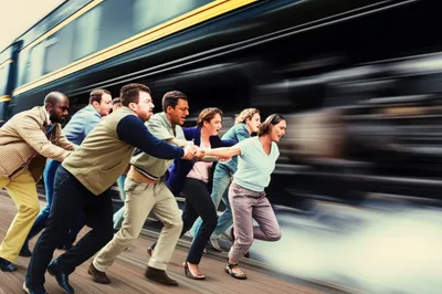 Illustration railroading - Image 1