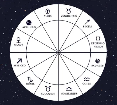 Illustration astrological