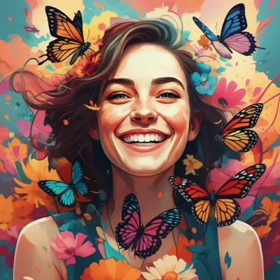 Illustration vivacious