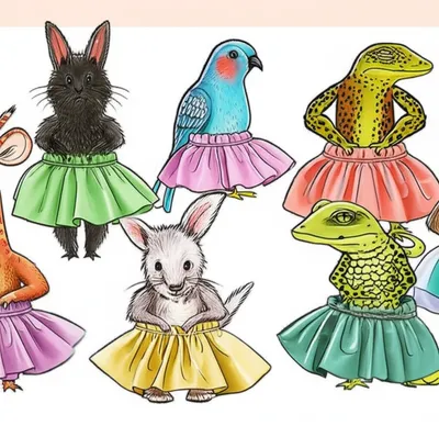 Illustration skirts - Image 1