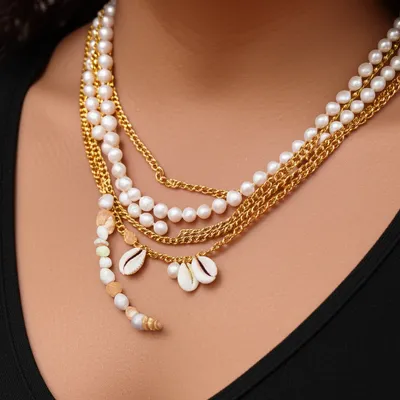 Illustration necklace