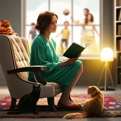 Illustration spinster - Image 1