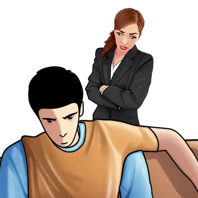 Illustration reproving