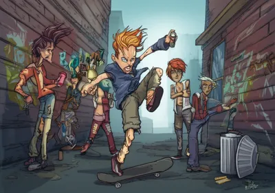 Illustration thugs - Image 1