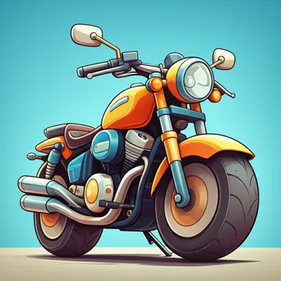 Illustration motorcycles