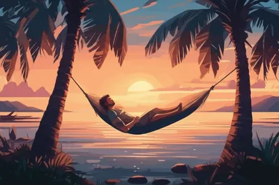 Illustration relaxes - Image 1