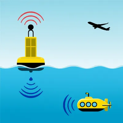 Illustration sonobuoy