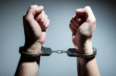 Illustration handcuffed