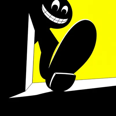 Illustration sneakily - Image 1