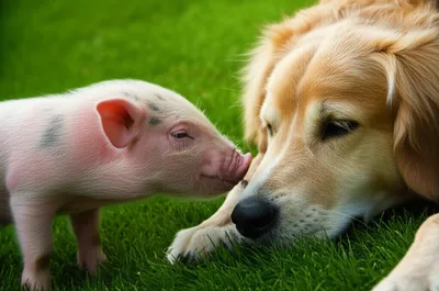 Illustration nuzzling - Image 1