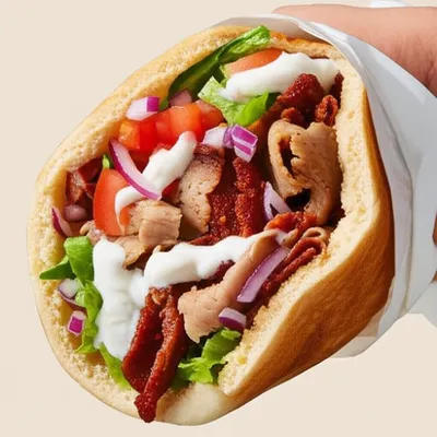 Illustration shawarma