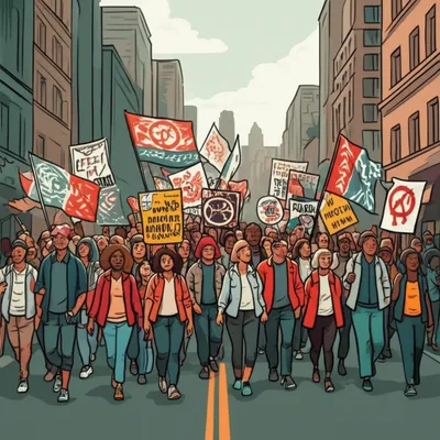 Illustration march - Image 1