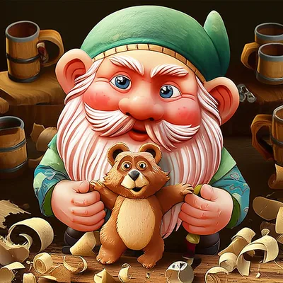 Illustration whittling - Image 1