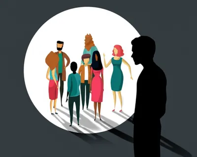 Illustration marginalized - Image 1