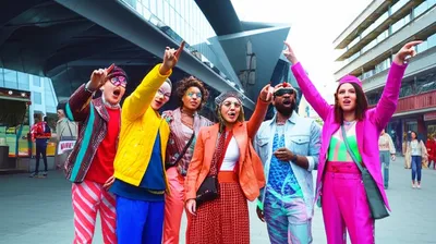 Illustration trendy - Image 1